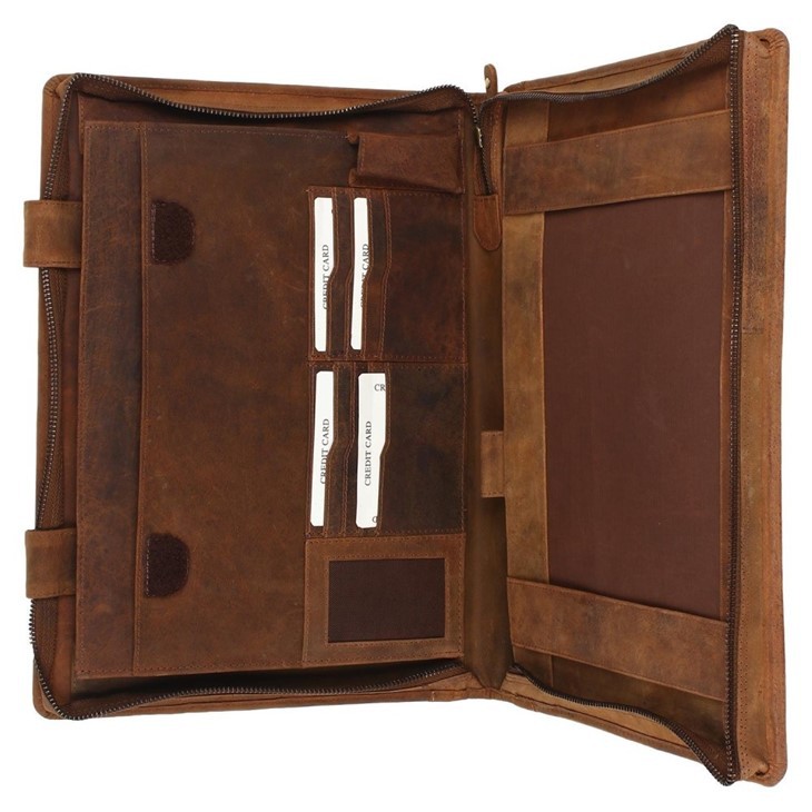 leather folio
