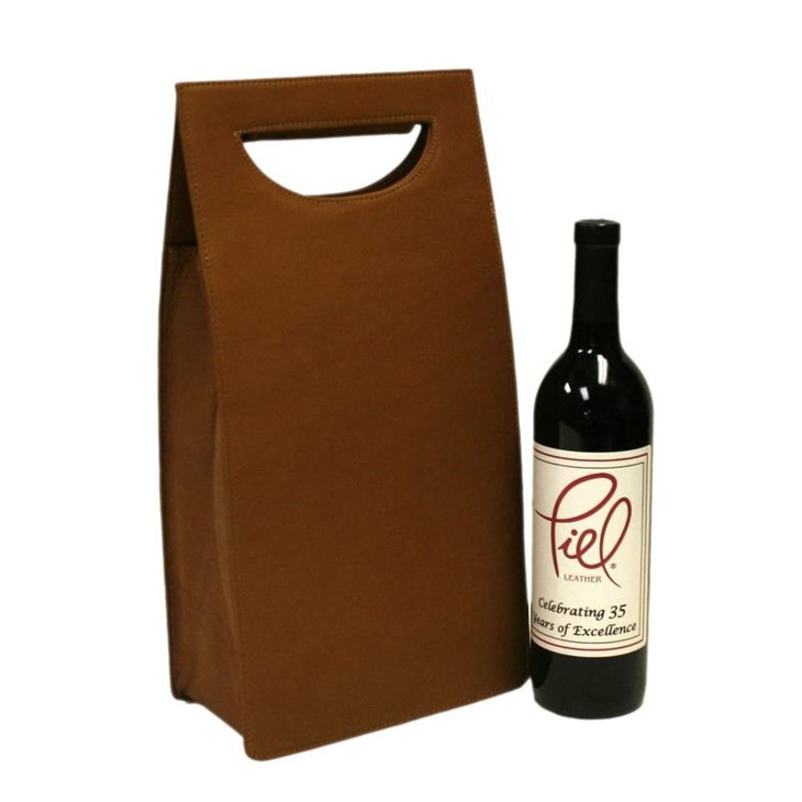 Leather Wine Bag