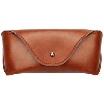 Étui de collection de lunettes en cuir