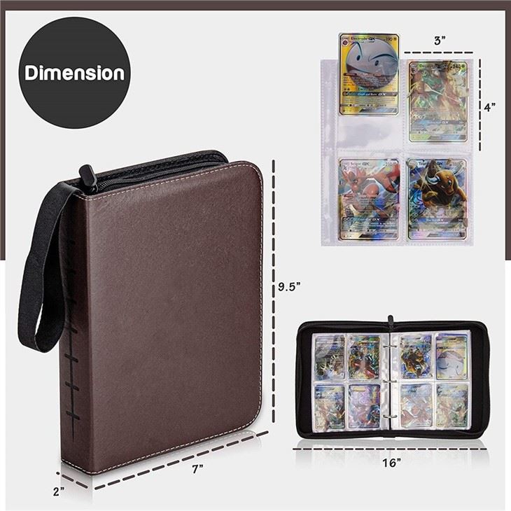 Display Case 4 Pockets Card Binder Display Case 4 Pockets Card Binder