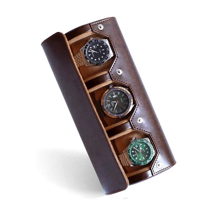 Leather Watch Box Organizer Leather Watch Box Organizer